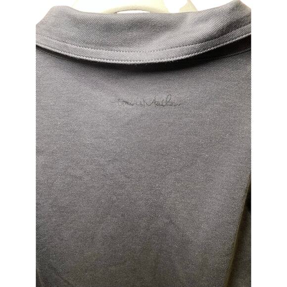 Travis Mathew The Zinna Polo Men Medium Grey Golf Shirt Polo Subtle Texture - Picture 8 of 8